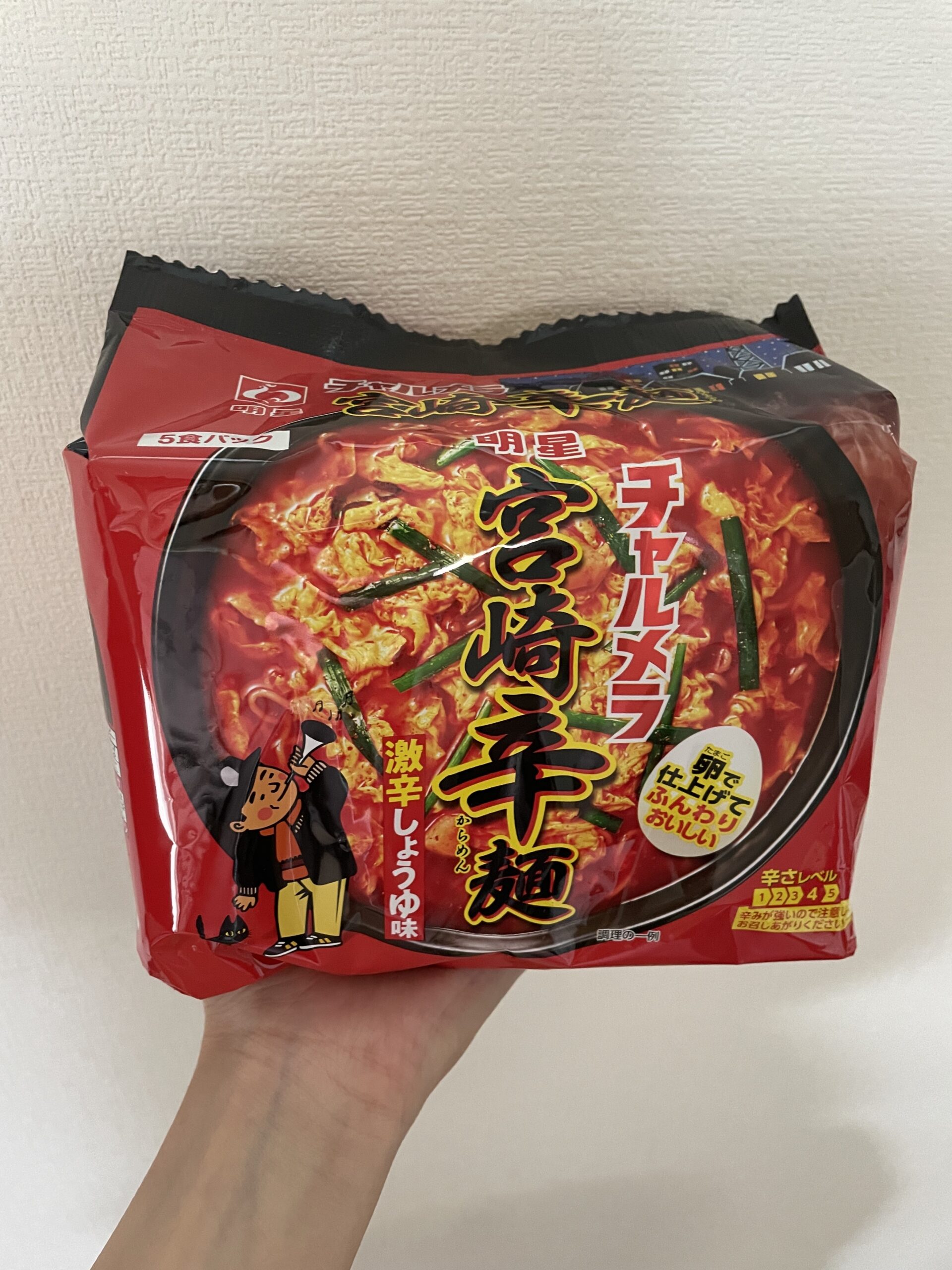 明星チャルメラ 宮崎辛麺』を食べてみたよ | しらたまの日々